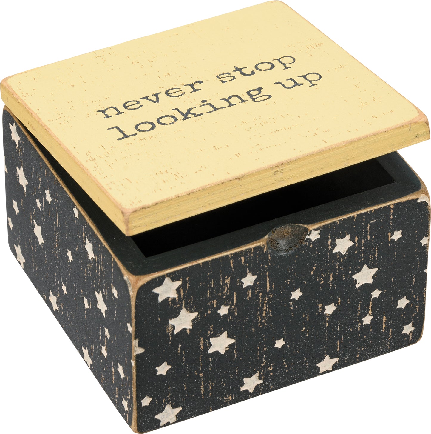 Never Stop Looking Up Hinged Box