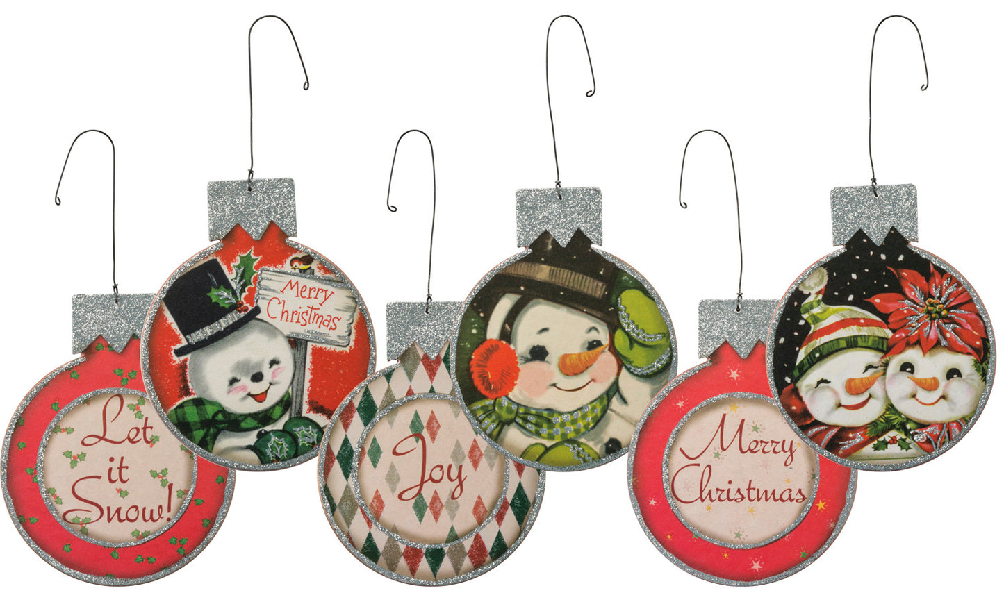 Jolly Snowmen Ornament