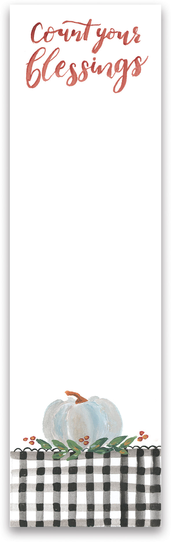Count Your Blessings List Pad