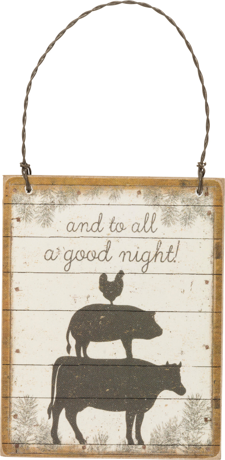 And To All A Good Night Ornament
