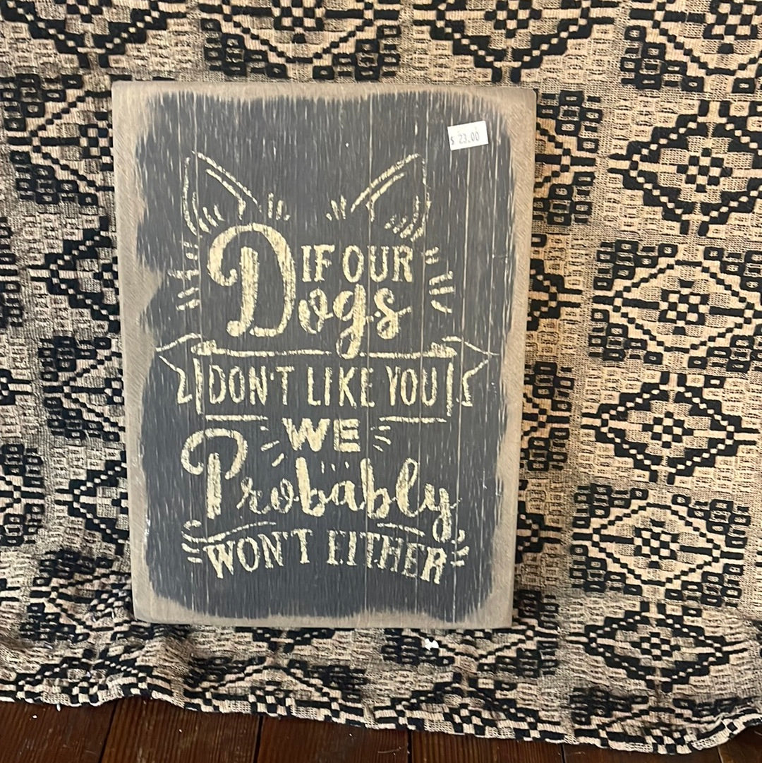 Sign - If Your Dog