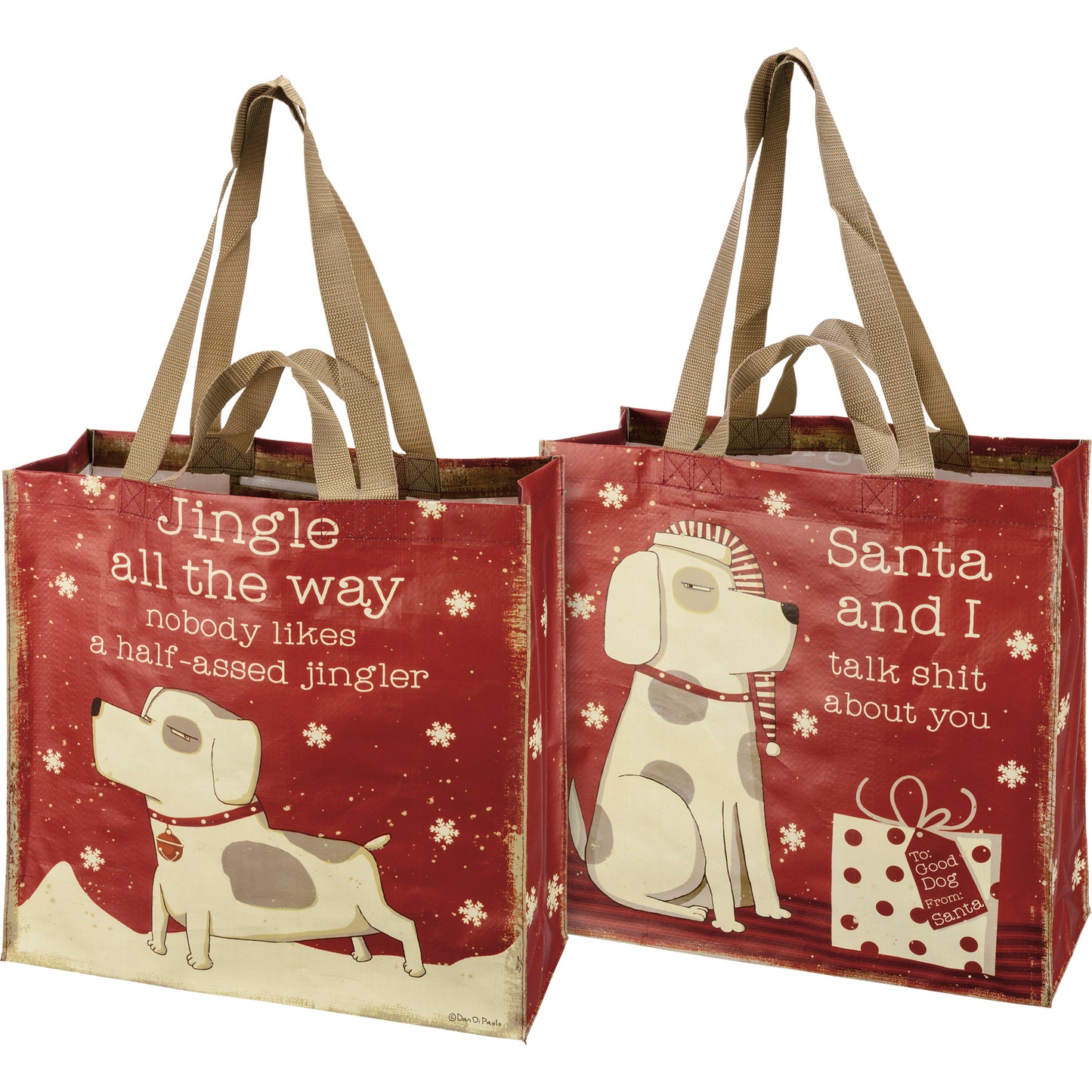 Jingle All The Way Market Tote