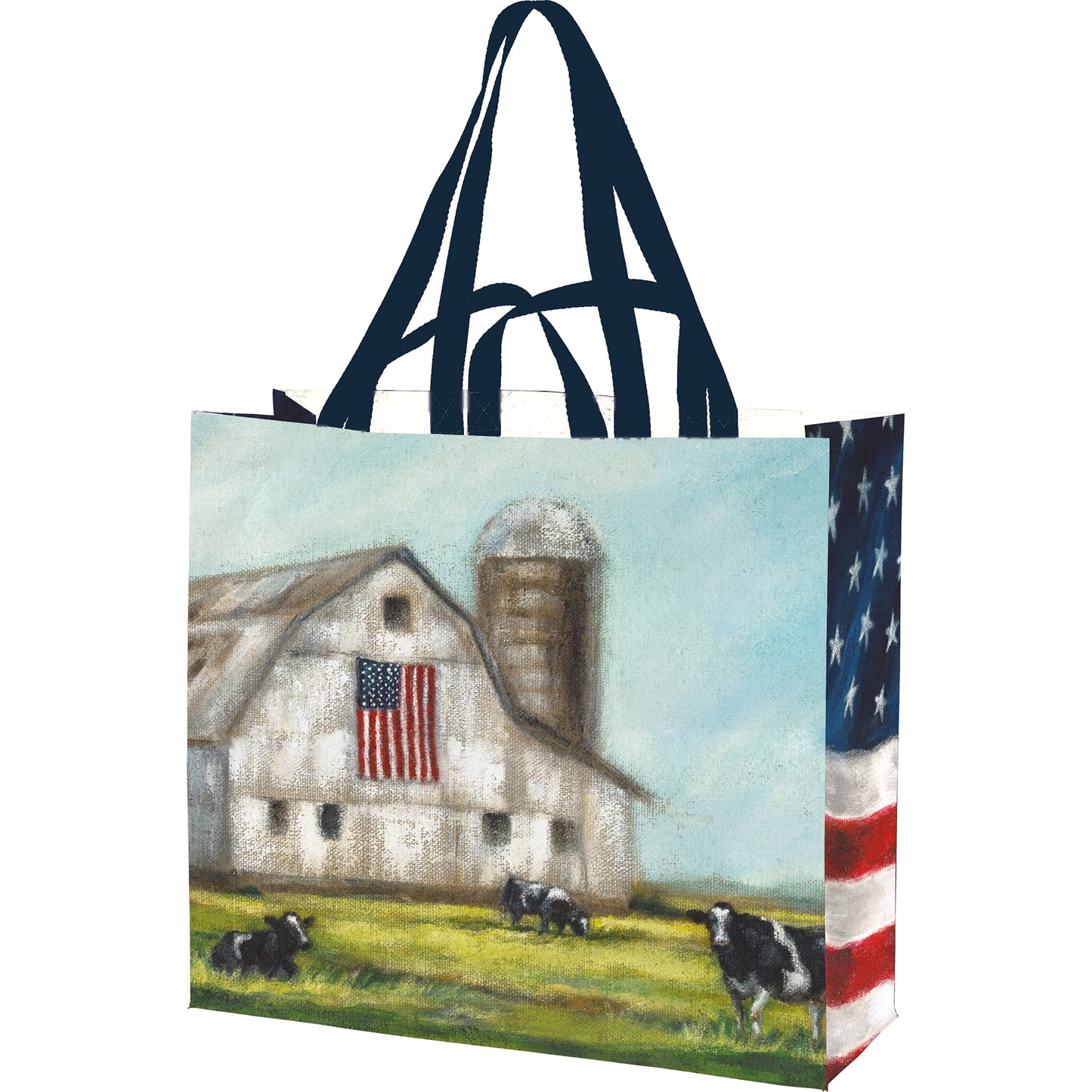 Market Tote - Farm And Flag