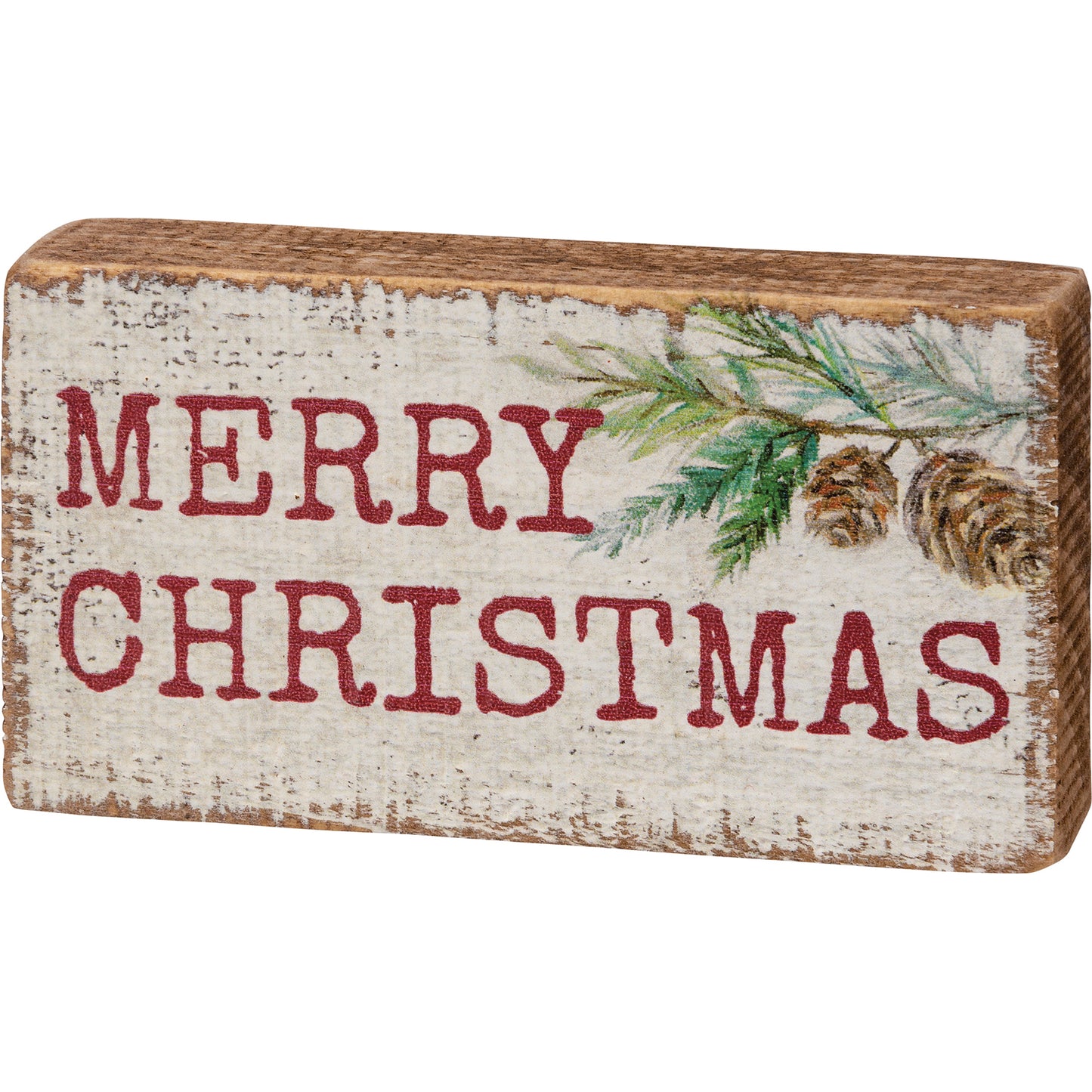 Block Sign - Merry Christmas
