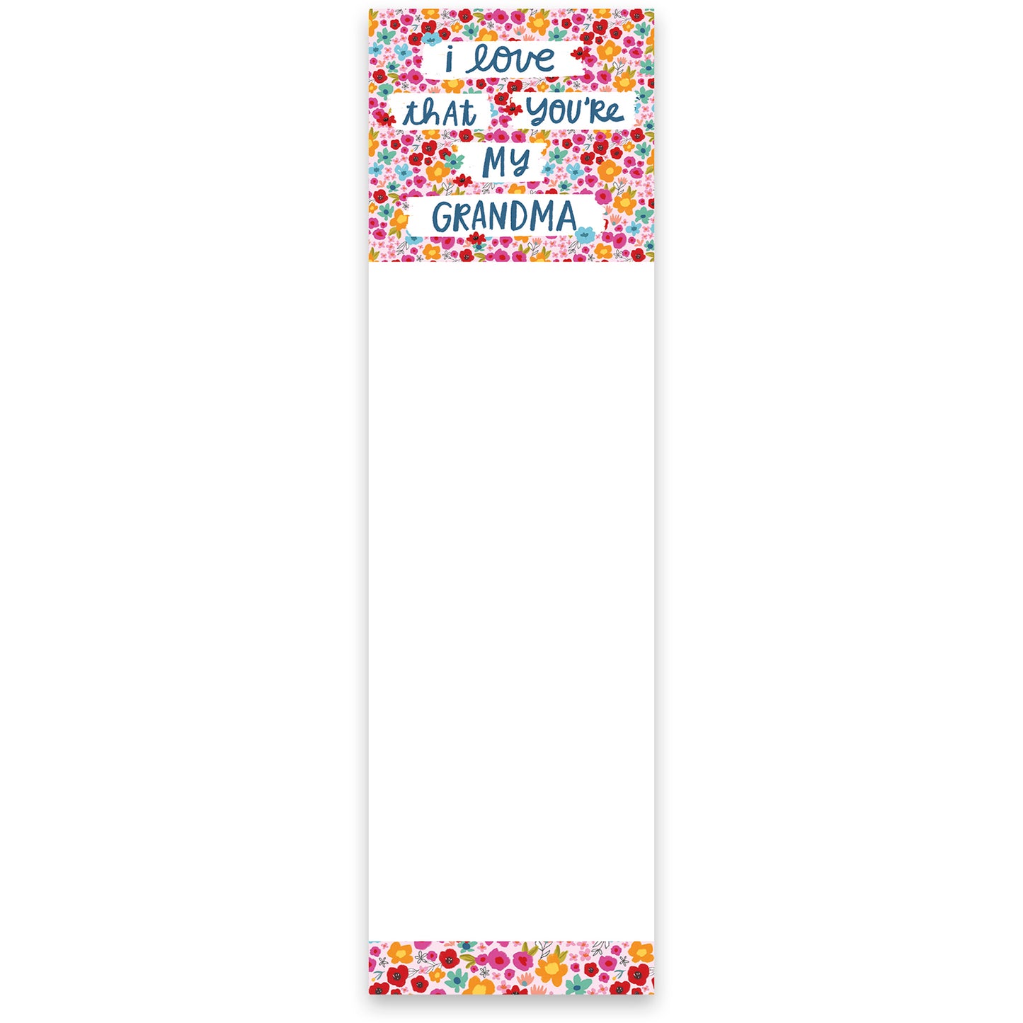 I Love That You're My Grandma List Pad