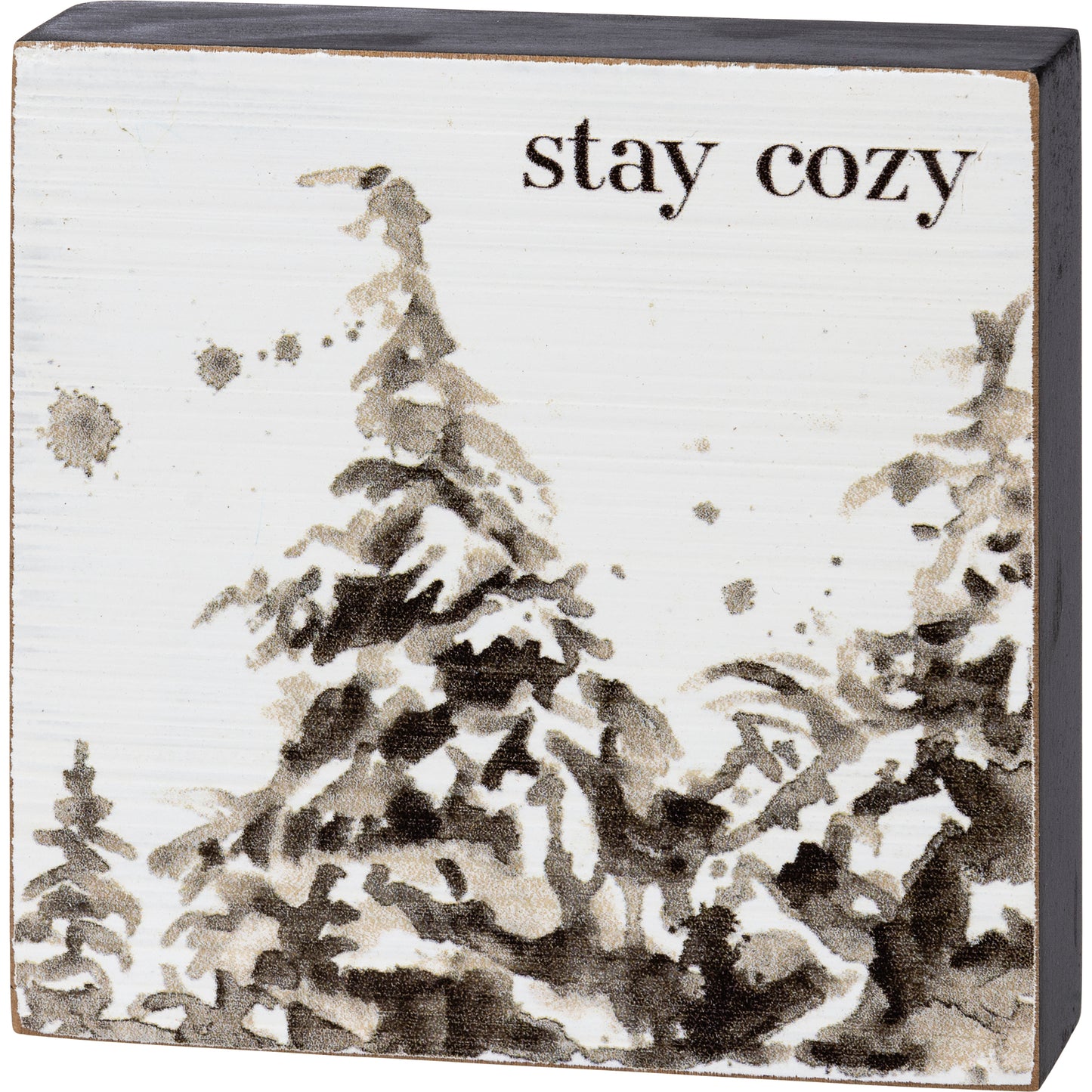 Block Sign - Stay Cozy