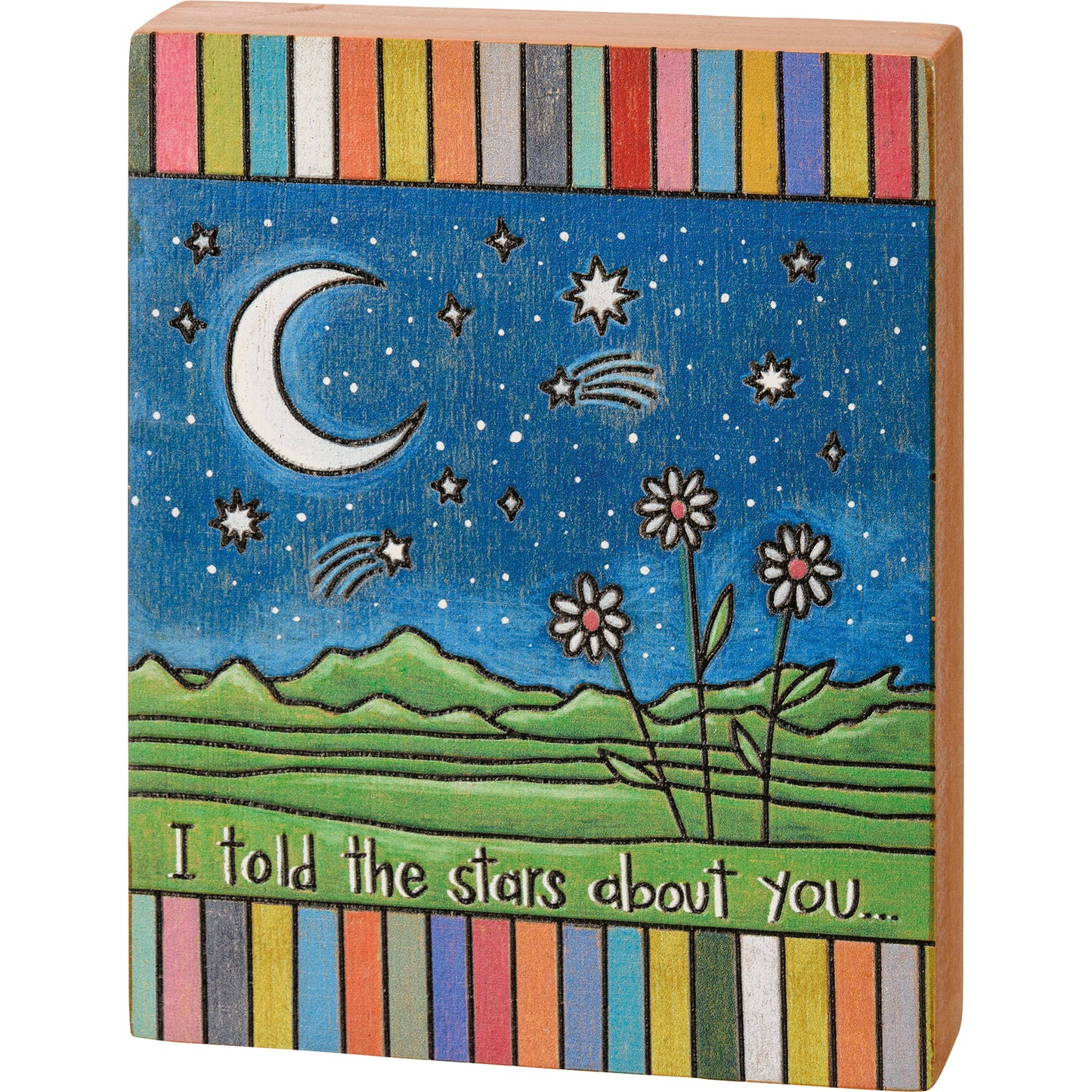 Block Sign - I Told The Stars About You