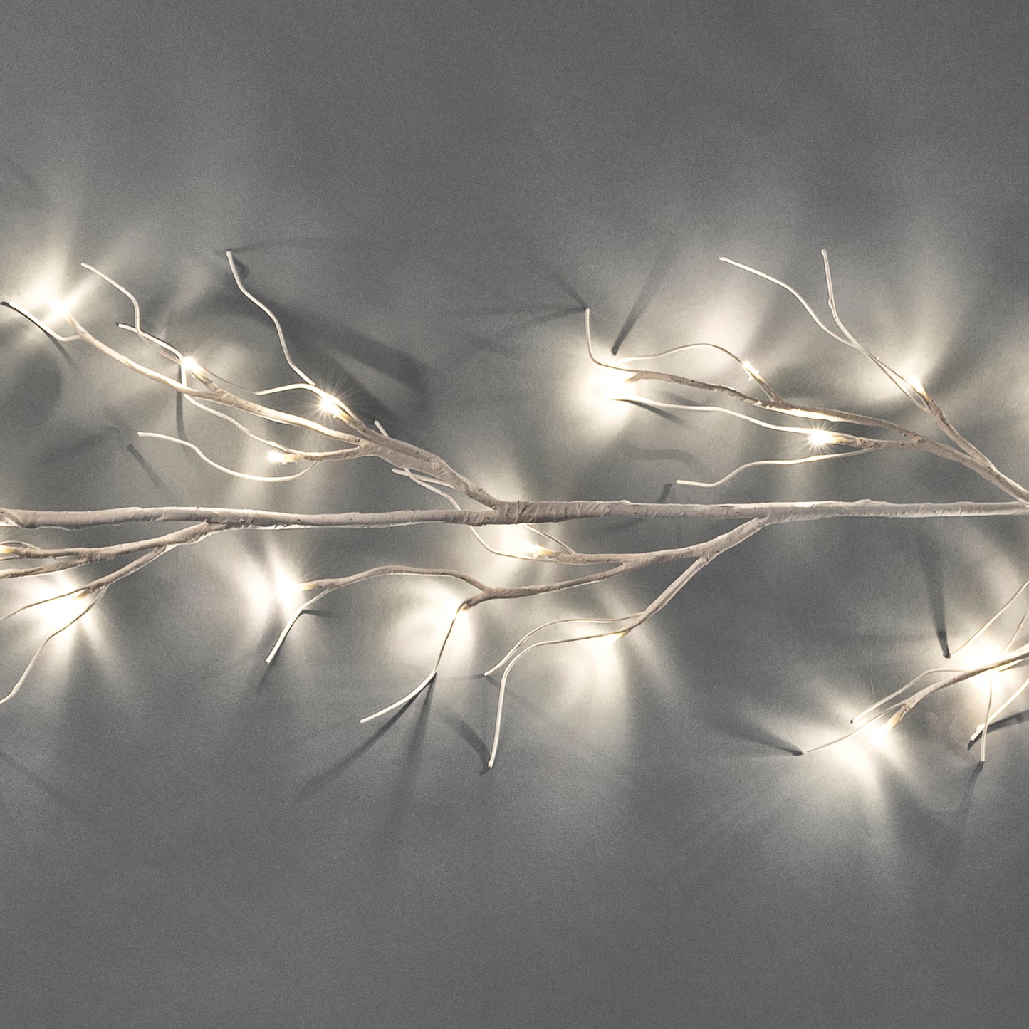 Birch Twig Lit Garland