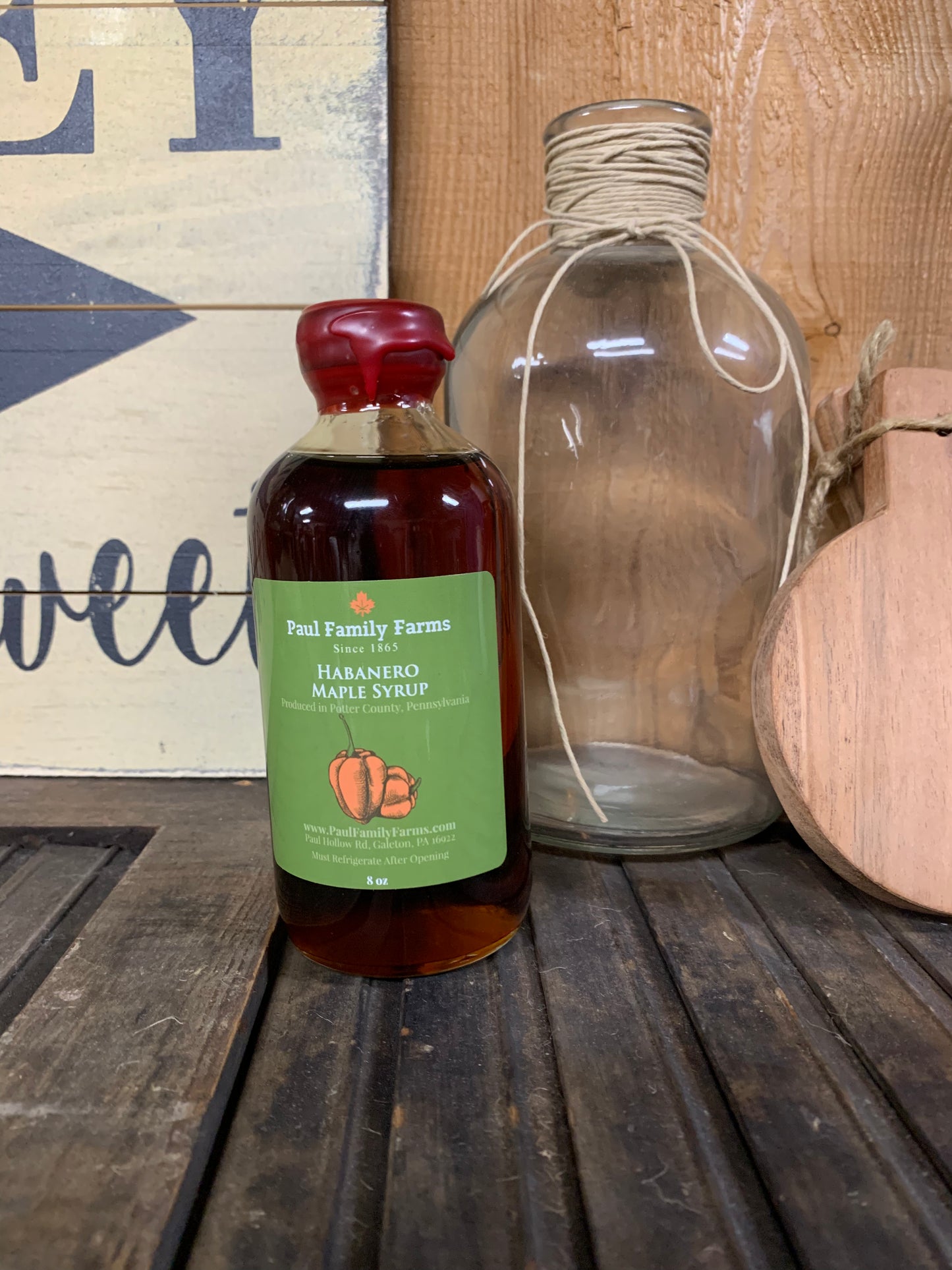 Paul’s Family Farm Habanero Maple Syrup