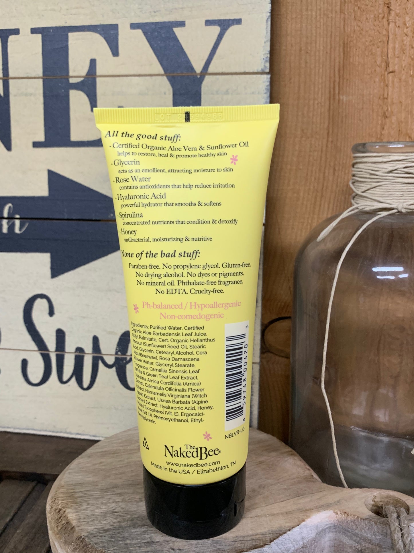 The Naked Bee - Citron and Honey Moisturizing Hand and Body Lotion