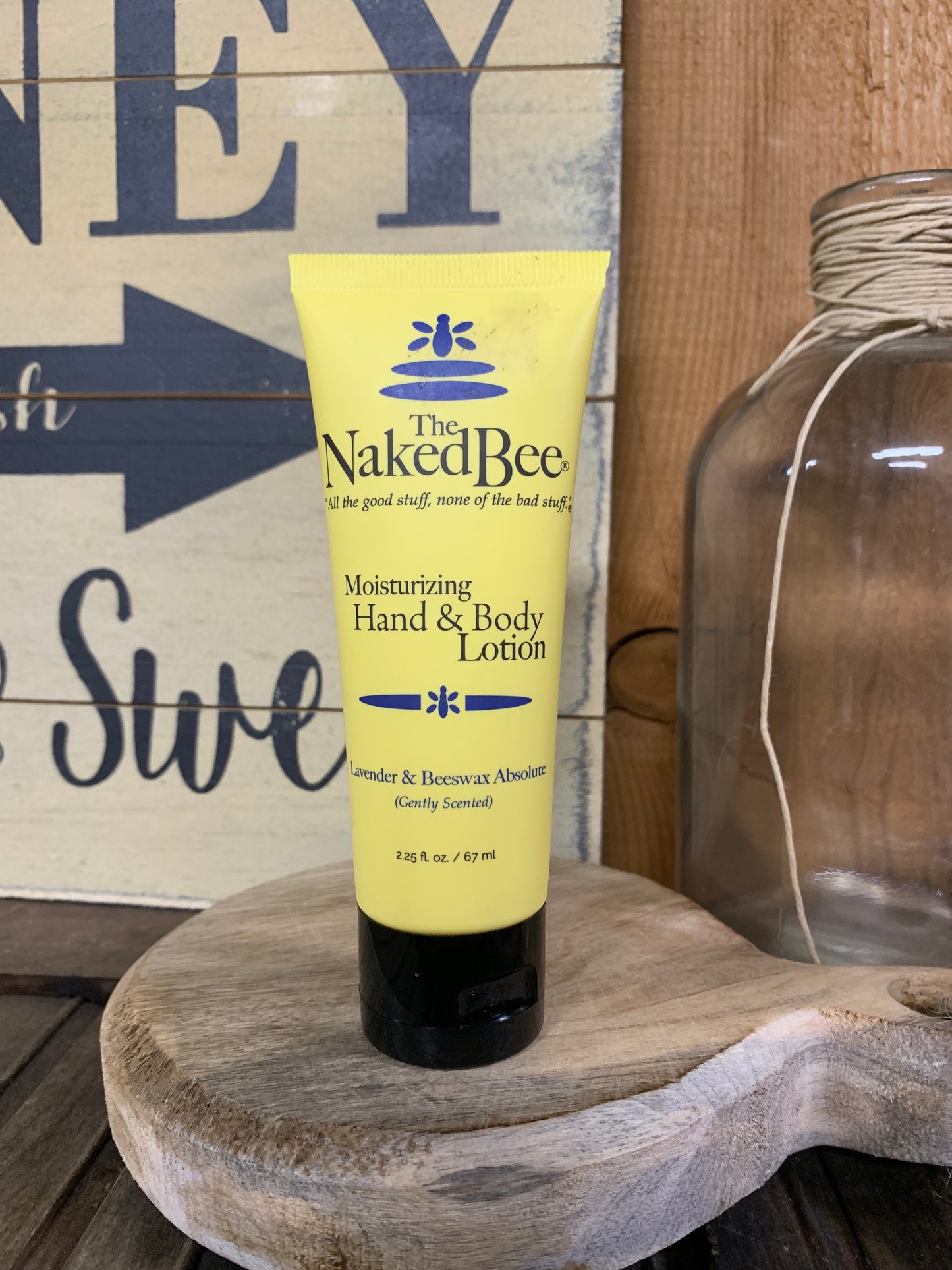 The Naked Bee- Lavender and Beeswax - Moisturizing Hand and Body Lotion