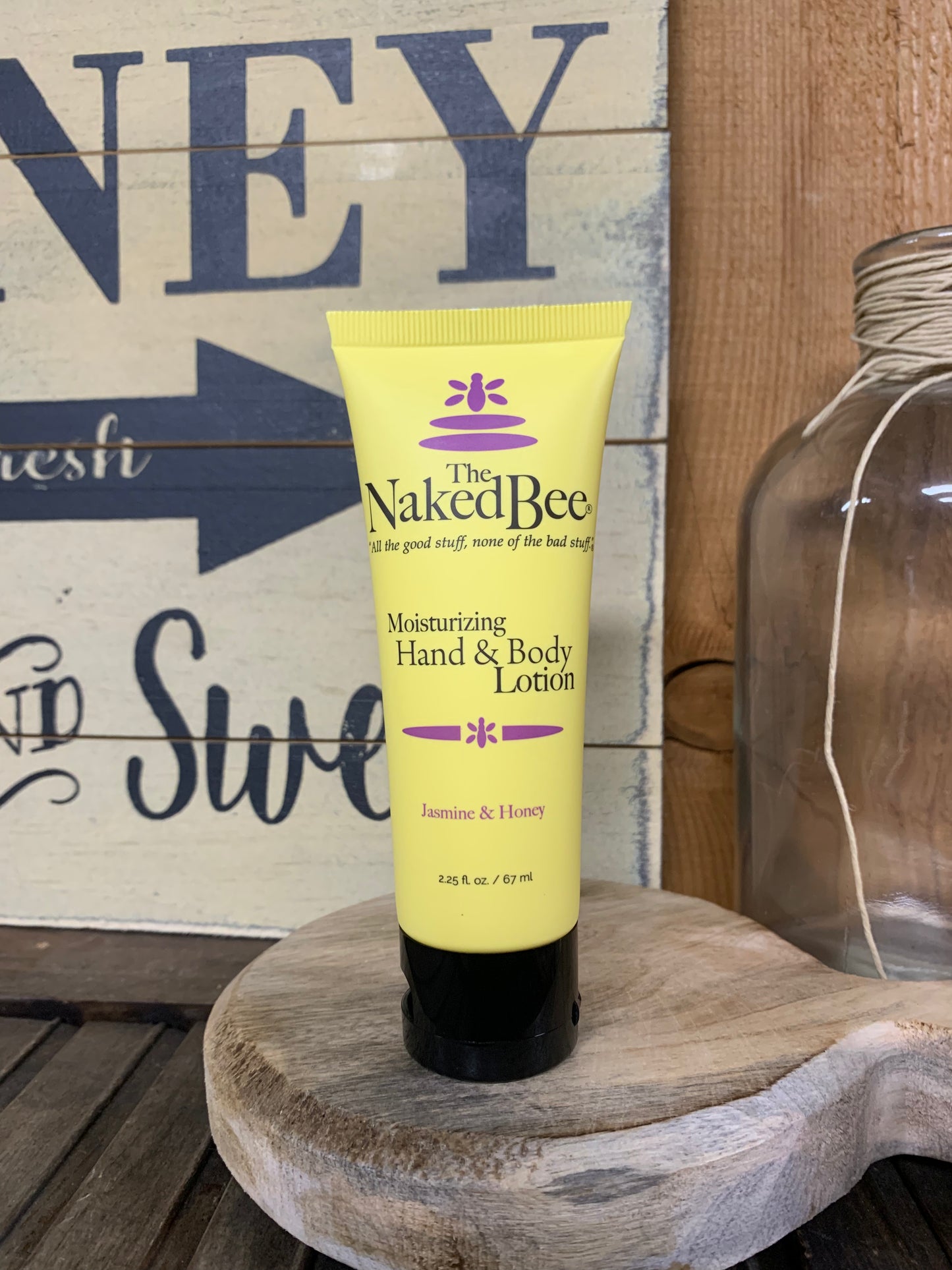 The Naked Bee - Jasmine and Honey-Moisturizing Hand and Body Lotion