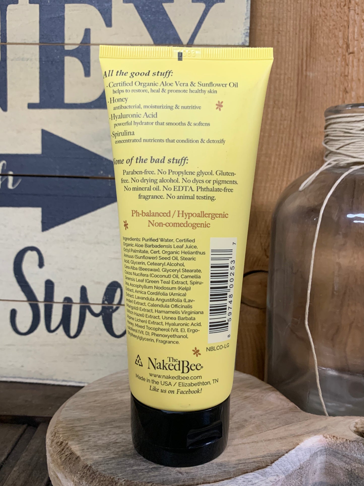 The Naked Bee- Orange Blossom and Honey-Moisturizing Hand and Body Lotion