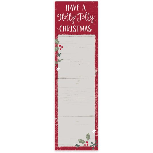 Have A Holly Jolly Christmas List Pad