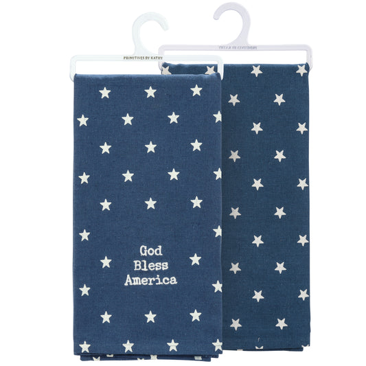 God Bless America Kitchen Towel