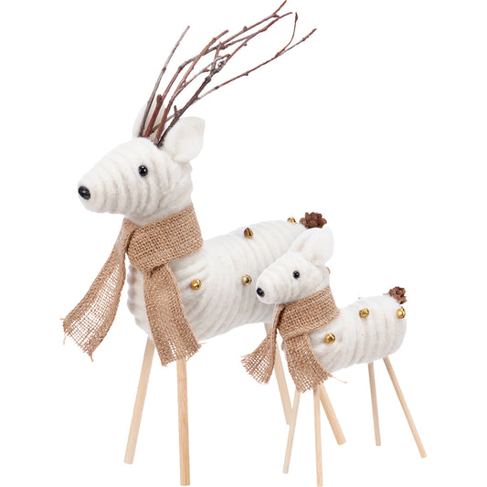 Cream Deer Critter Set