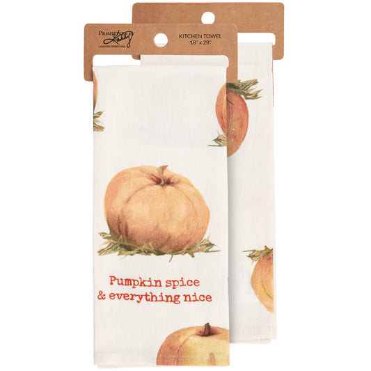 Pumpkin Spice Kitchen Towel