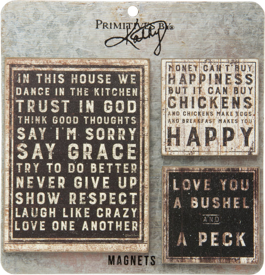 Farmhouse Magnet Set