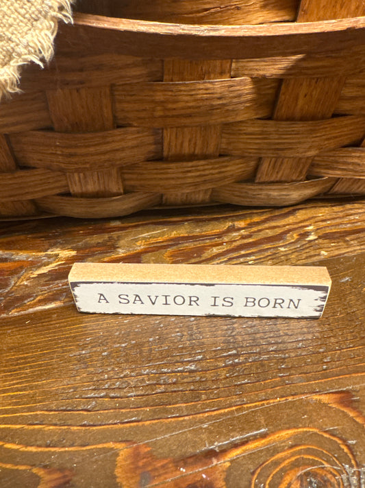 A Savior is Born