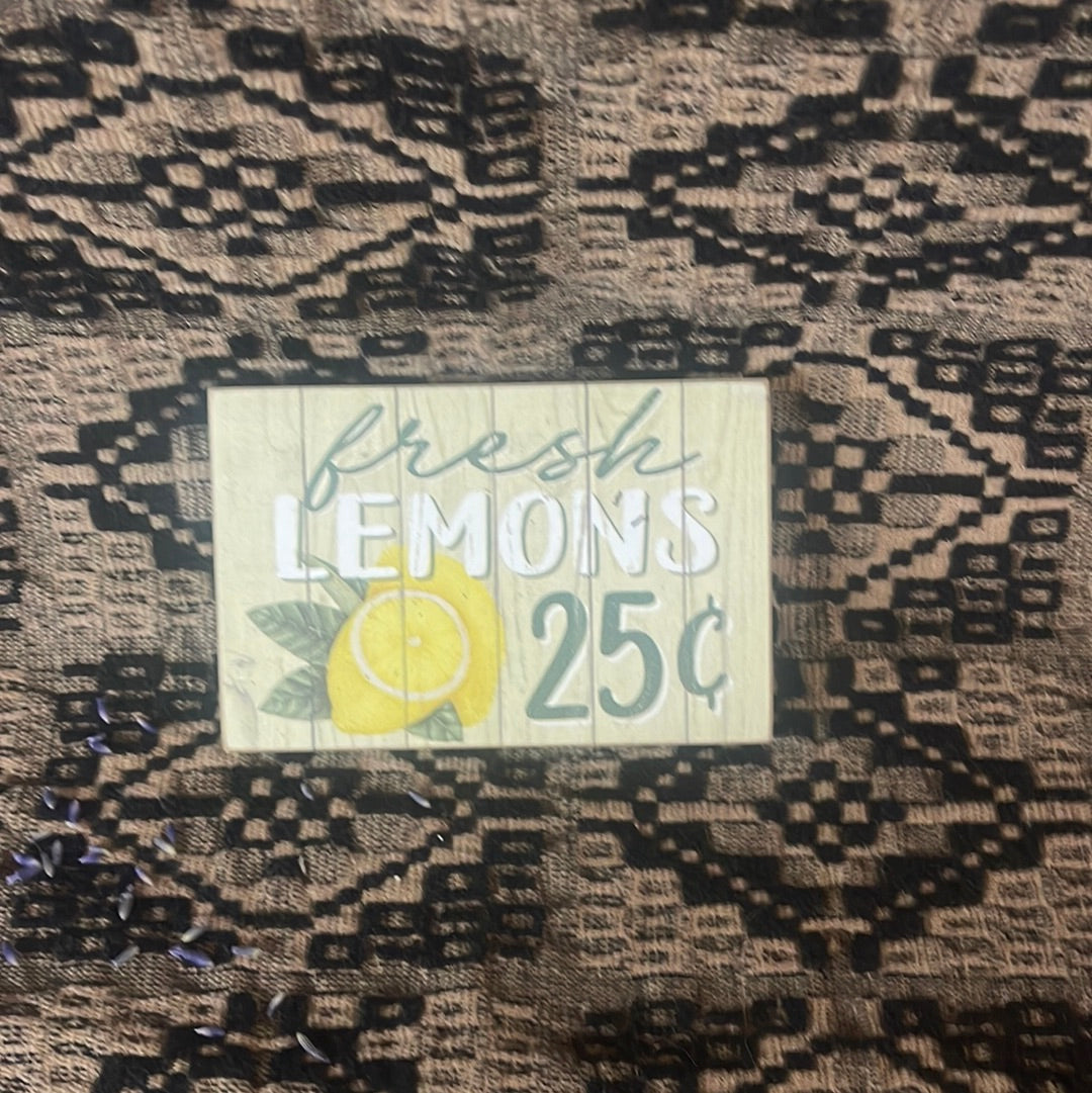 Fresh Lemons