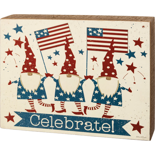 Box Sign - Celebrate