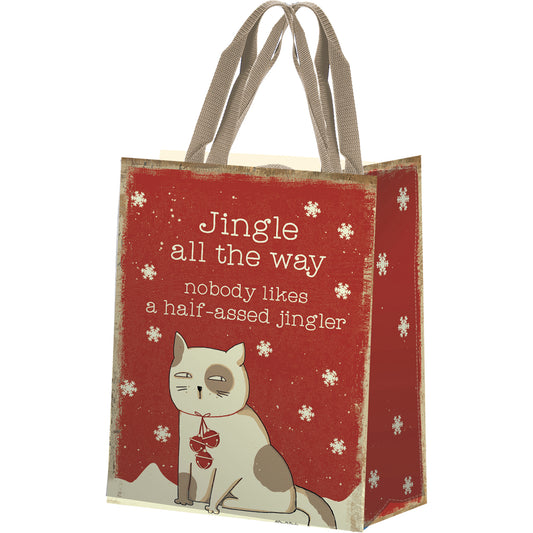 Santa And I Talk About You Daily Tote