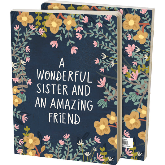 Journal - Wonderful Sister An Amazing Friend