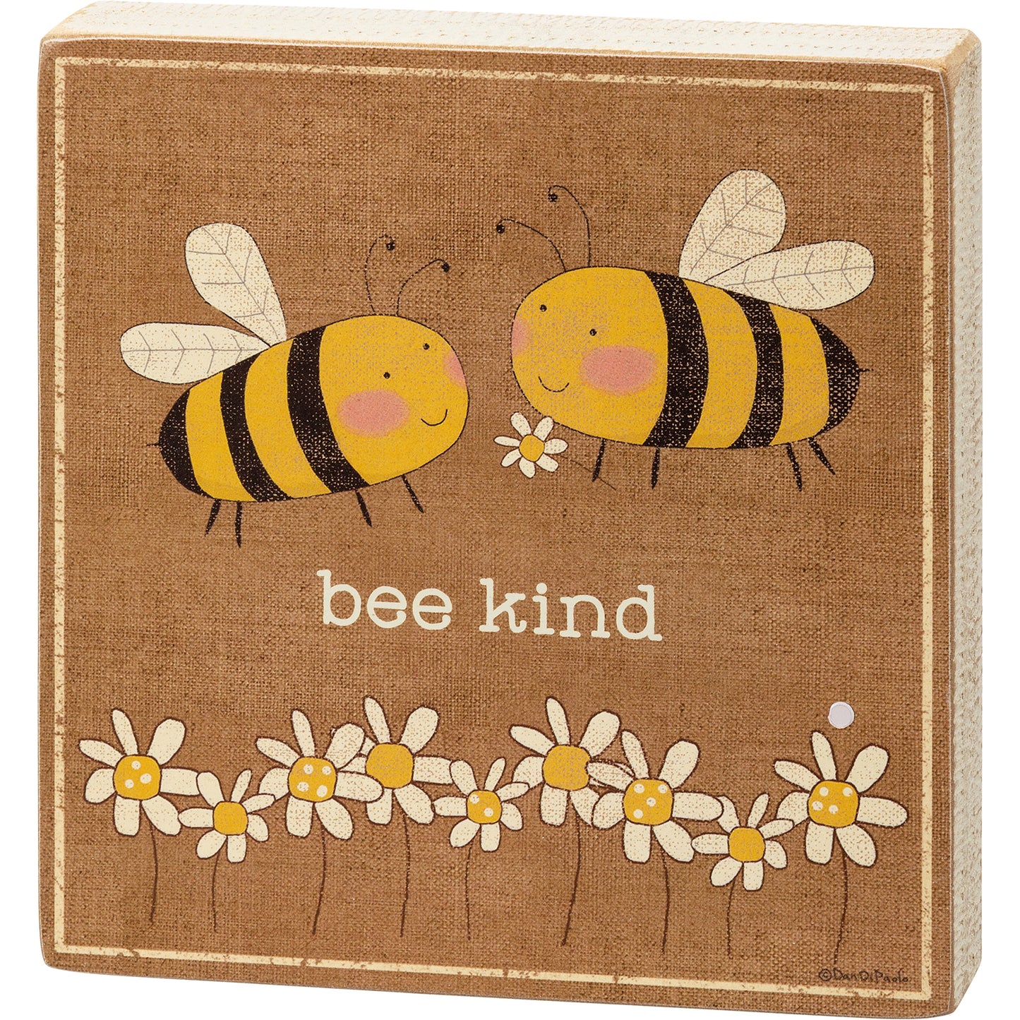 Block Sign - Bee Kind