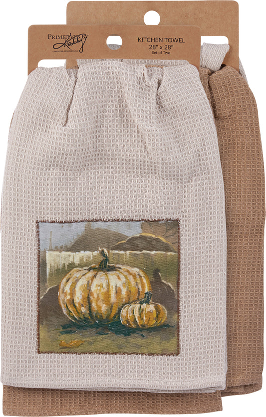 Pumpkins Kitchen Towel Set