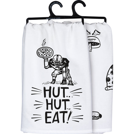 Kitchen Towel - Hut Hut Eat