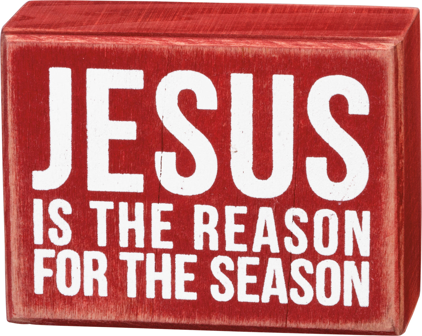 Box Sign - Jesus Reason