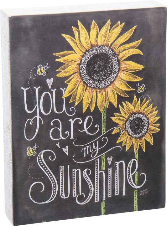 Chalk Sign - You Are My Sunshine