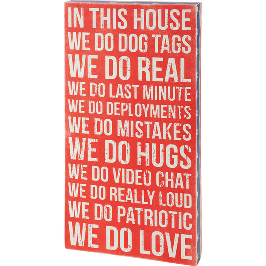 Box Sign - We Do Dog Tags