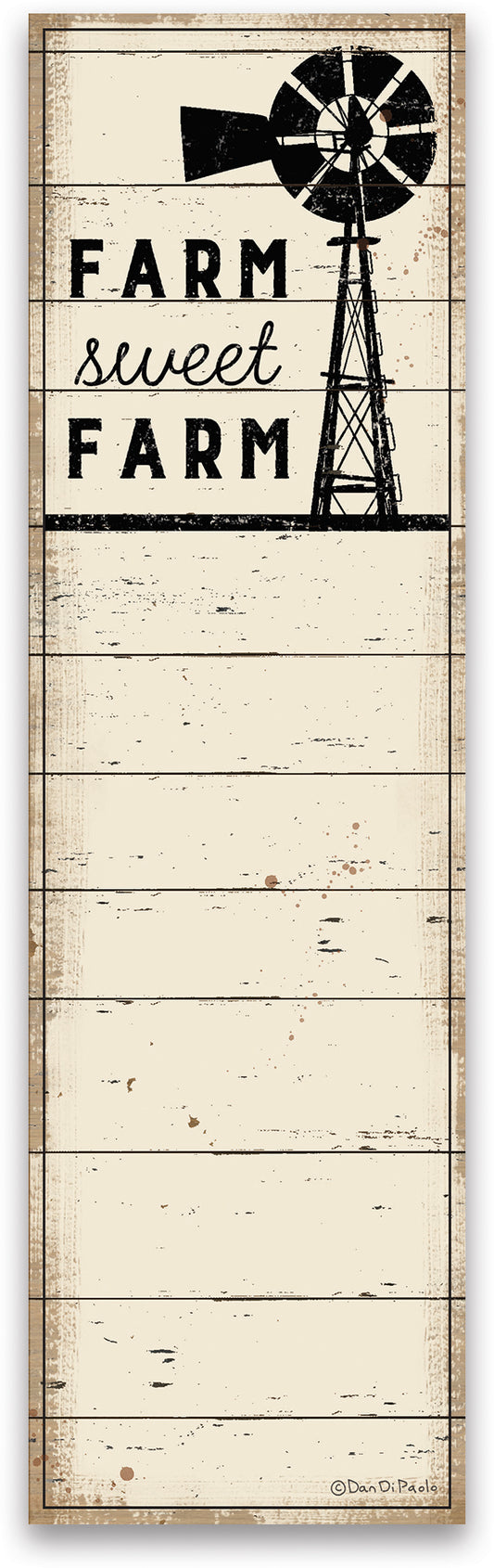 Farm Sweet Farm List Pad