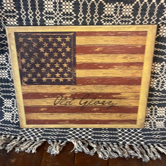 Old Glory Flag Sign
