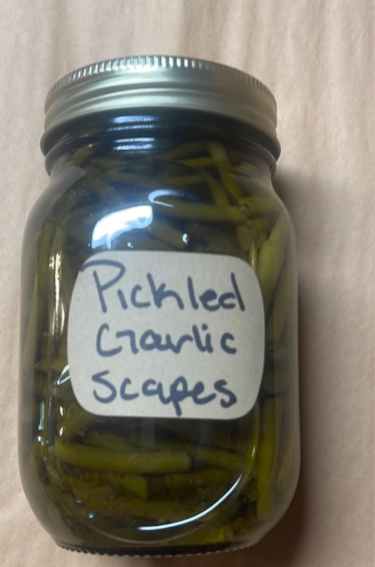 Pickle Garlic Scapes