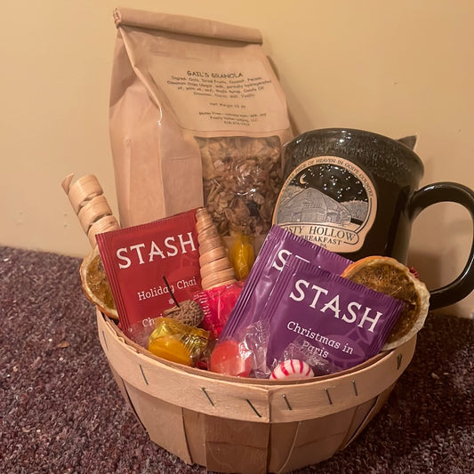 $45 Gift Basket Mug, Granola, Samples