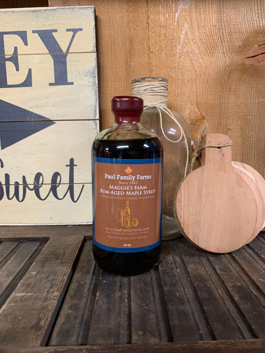 Rum Aged Maple Syrup - Paul Family Farms