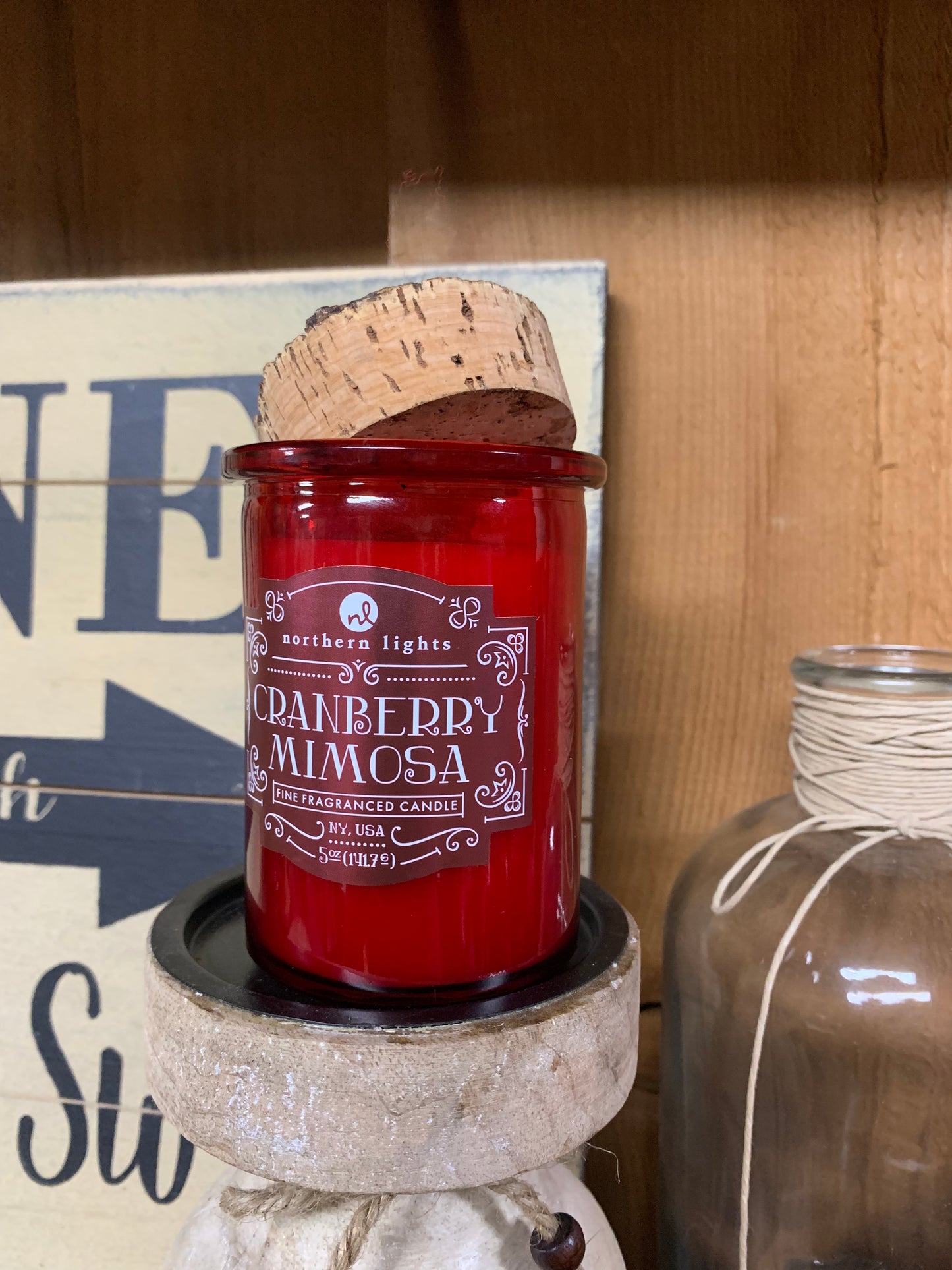 Northern Lights Candle - Cranberry Mimosa