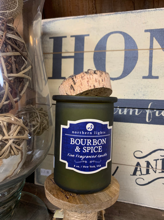 Norther Lights Candles Bourbon & Spice