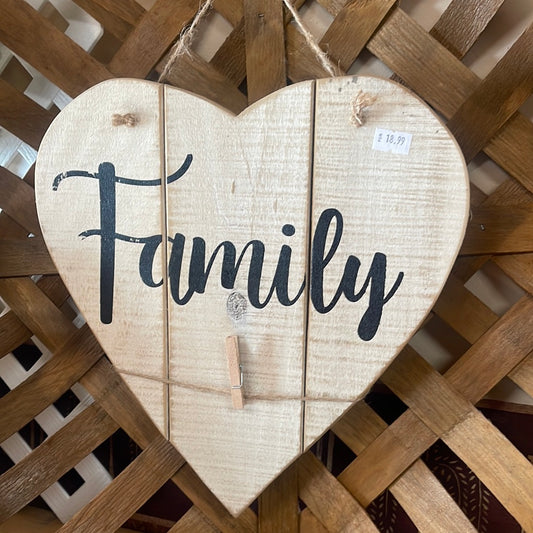 Wall Sign - Family