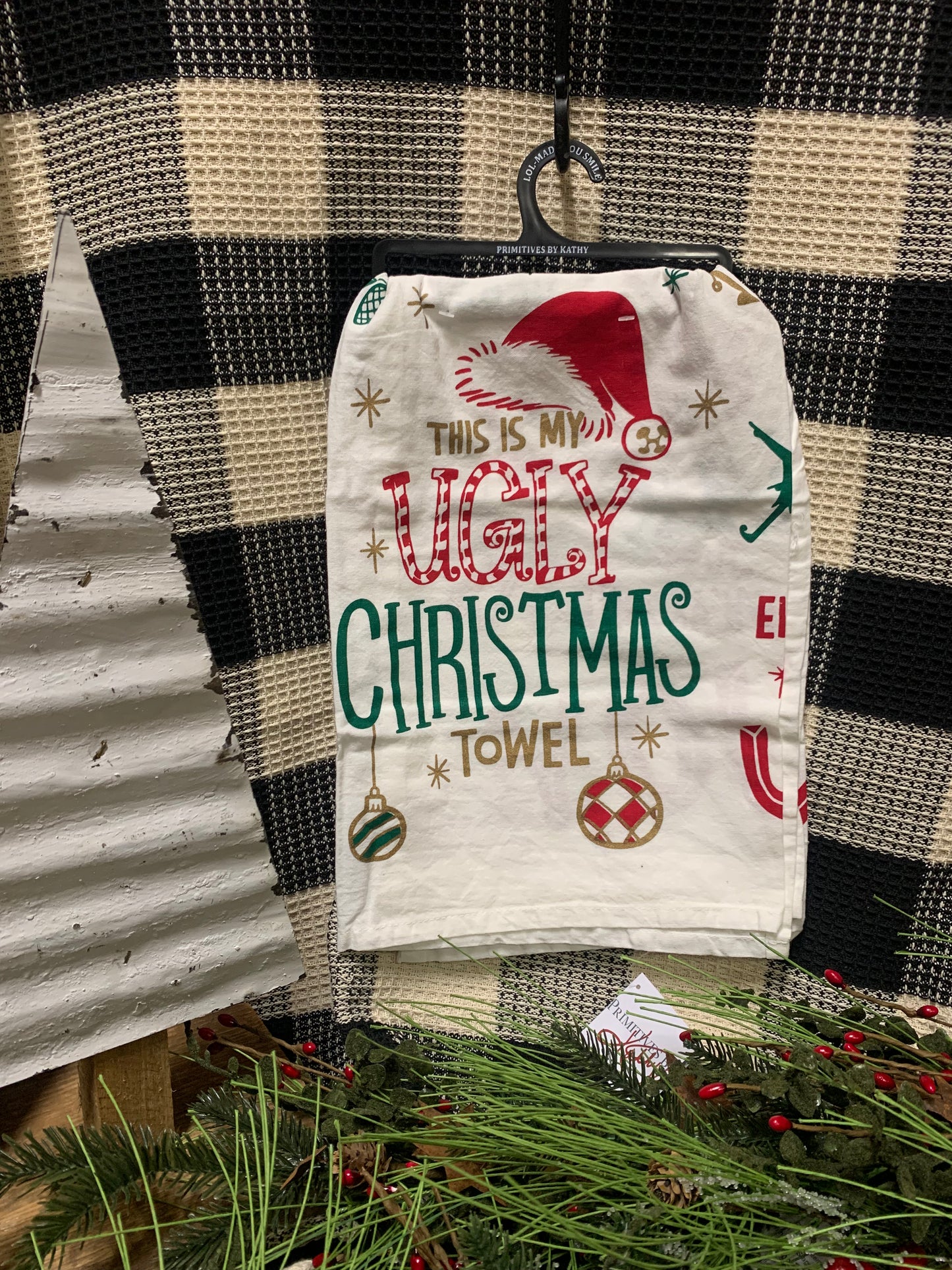 Dish Towel - This is my ugly Christmas Towel