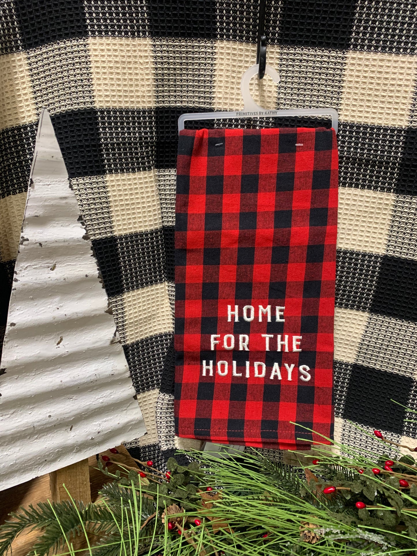 Dish Towel - Home for the Holidays