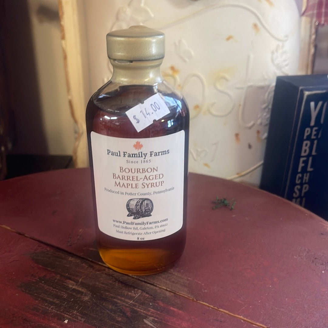 Bourbon Barrel-Aged Maple Syrup - Paul Family Farms