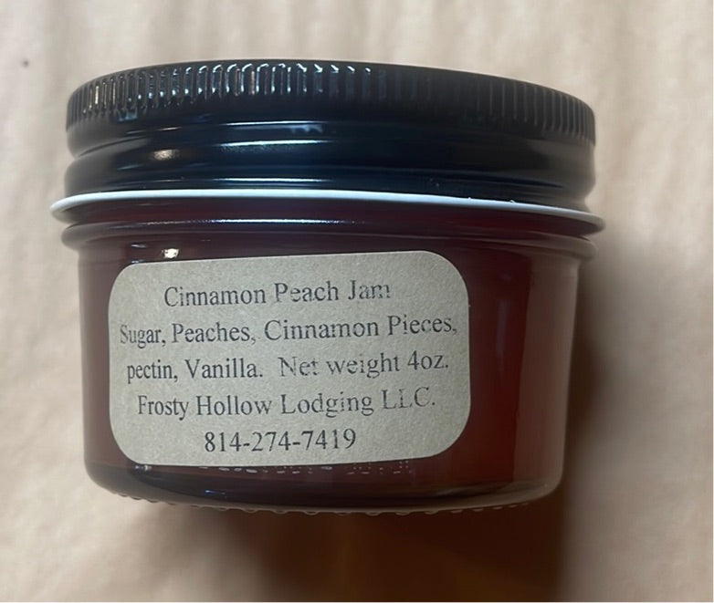 Cinnamon Peach Jam