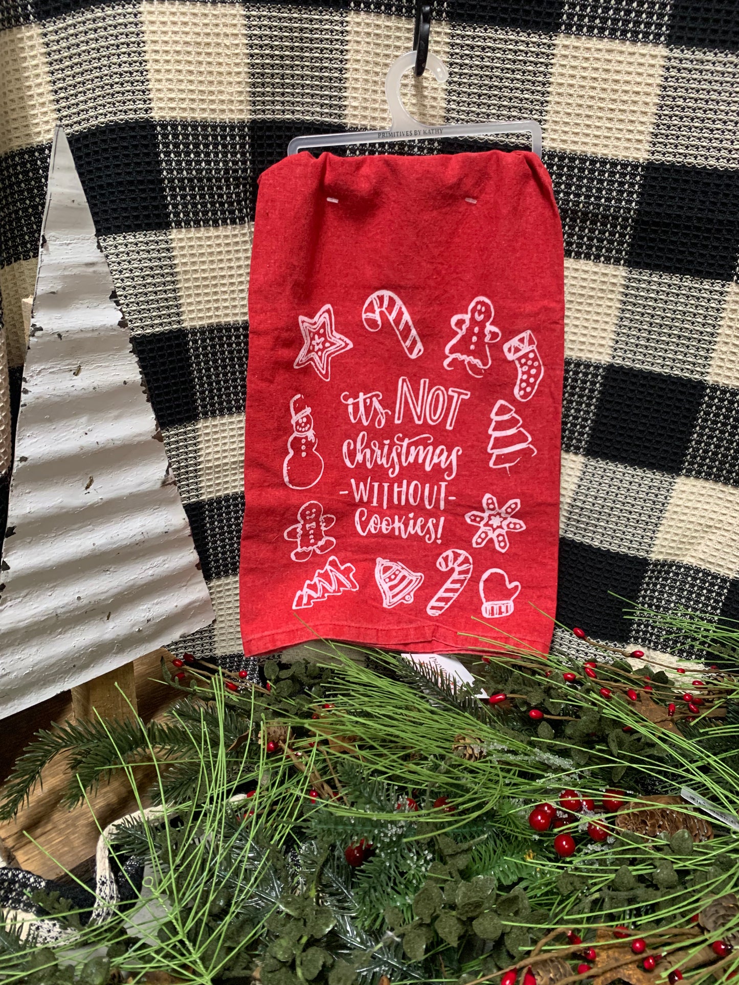 Dish Towel - It's not Christmas without Cookies