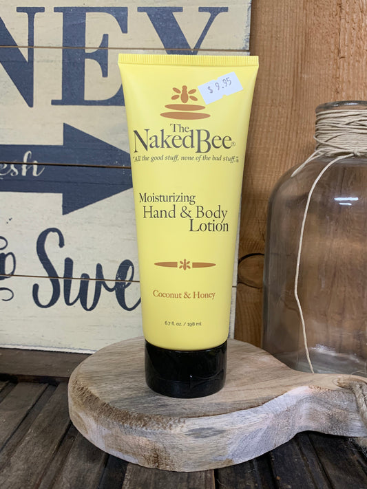 The Naked Bee- Coconut and Honey -Moisturizing Hand and Body Lotion