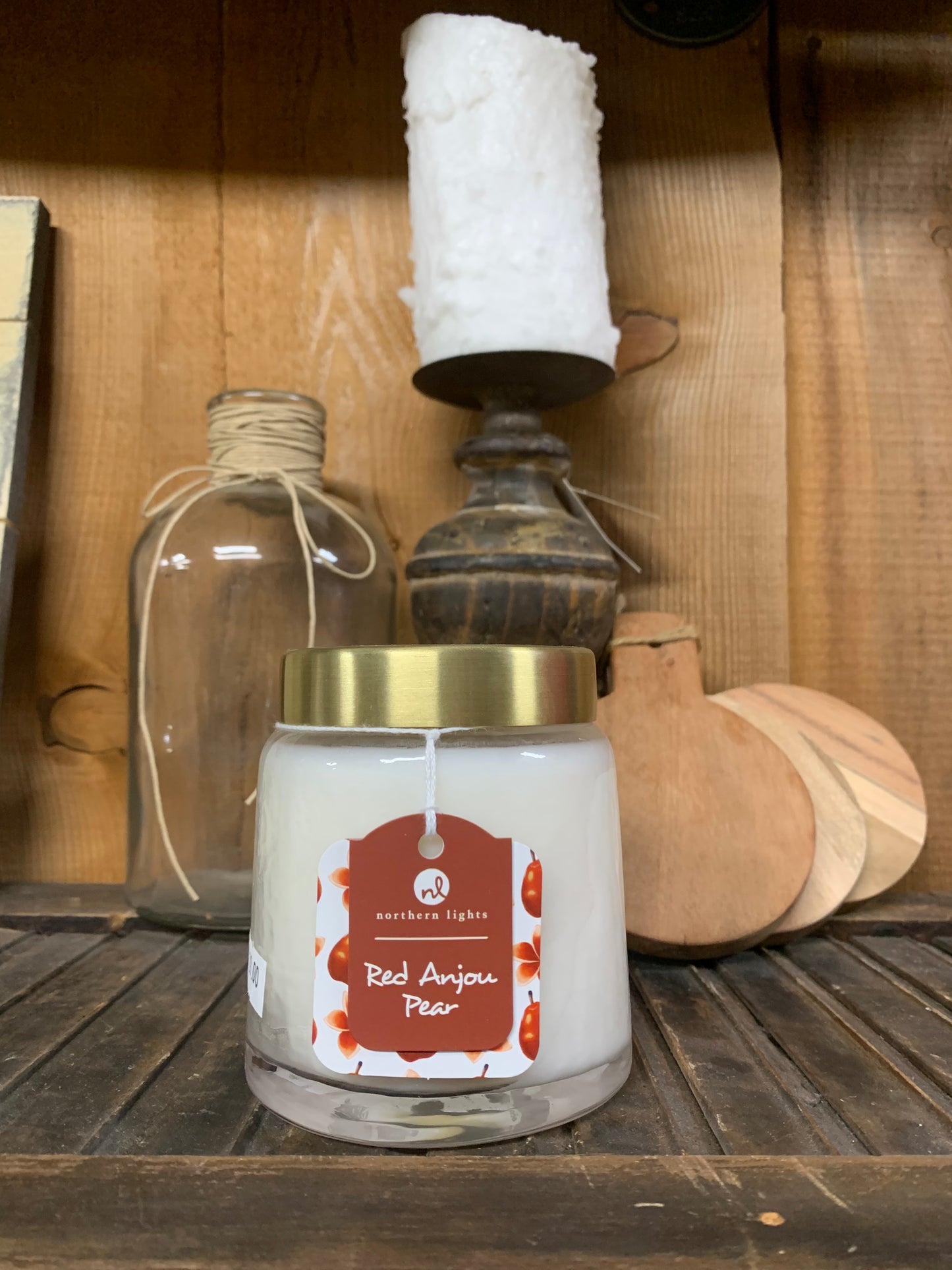 Northern Lights Candle - Red Anjou Pear