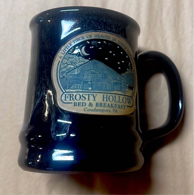 Frosty Hollow Mug, Black