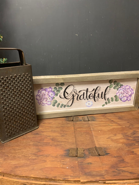 Gail’s One of a Kind - Grateful Wall Art